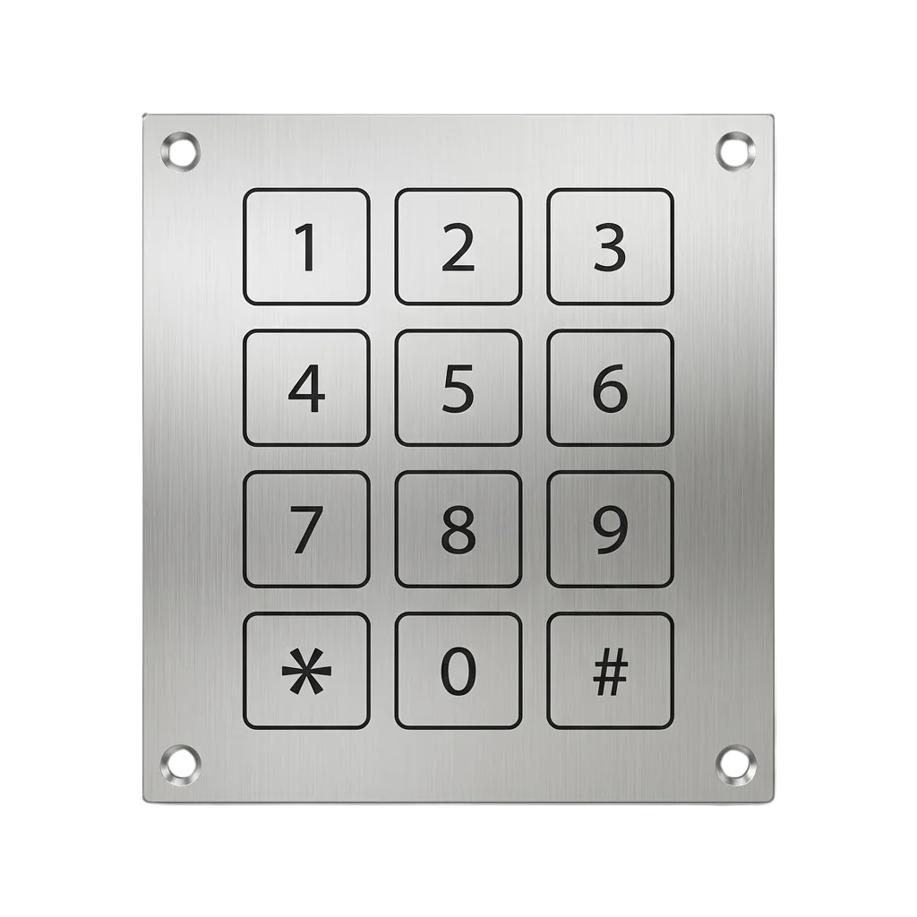 3x4 Piezo Keypad for Self-Storage Access Control