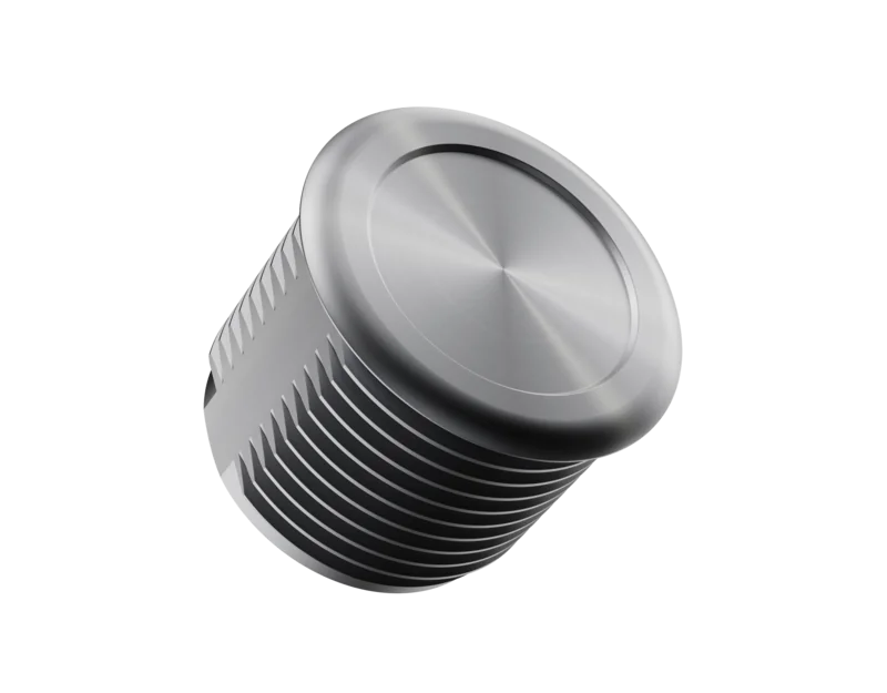 PTB bevel piezo switch, angled view